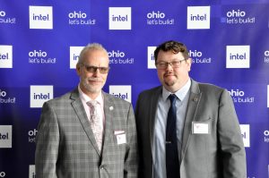 Sheet Metal Local 24 Business Manager Rodney French and Columbus Business Representative Jeff Hunley | Intel Groundbreaking Ceremony